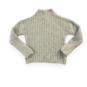 Massimo Dutti Wool Blend Women's Small Pistachio Green Warm Soft Elevated Basics